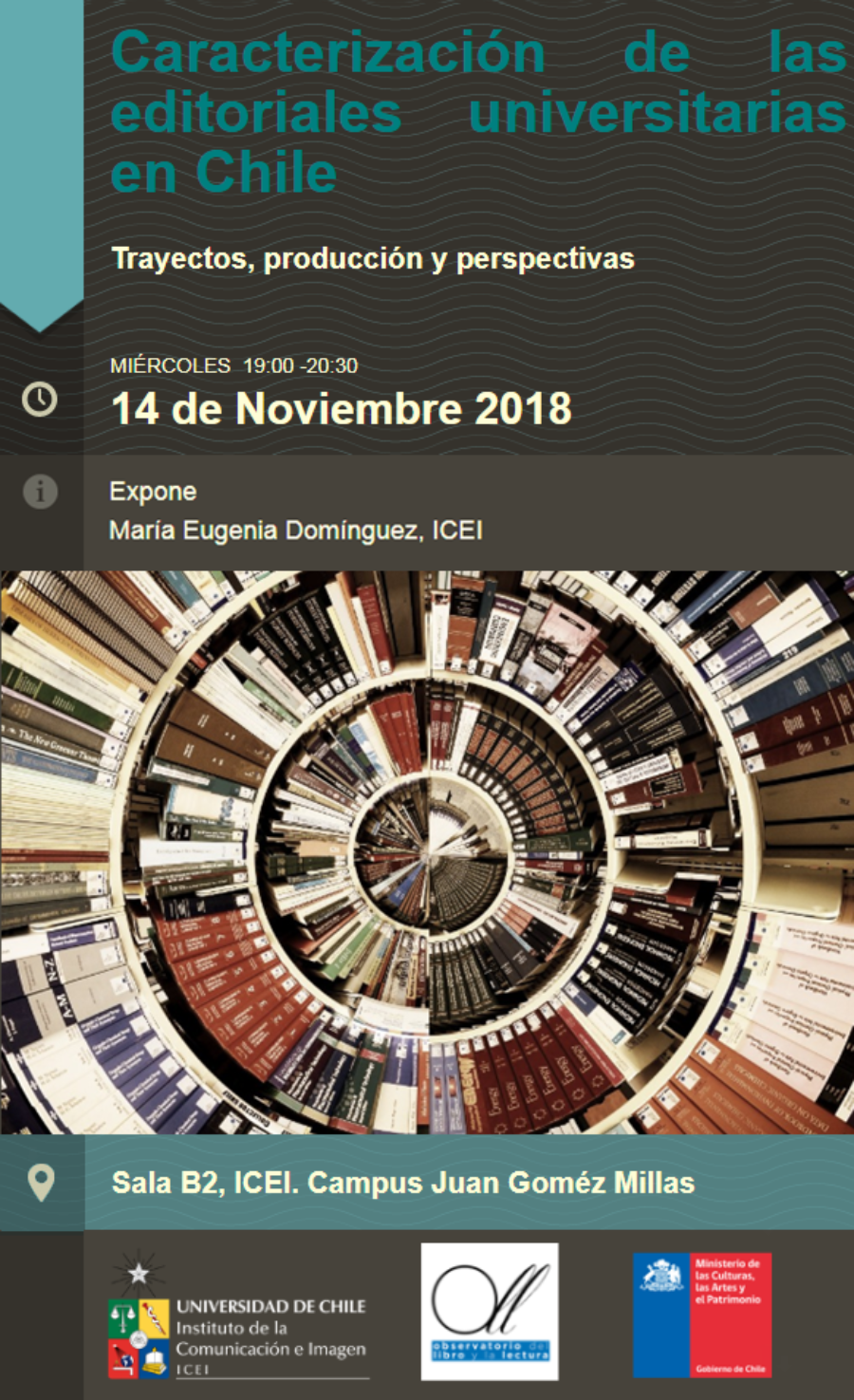 Caracterización de las editoriales universitarias en Chile. Trayectos, producción y perspectivas.