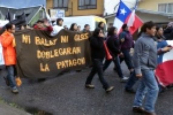 Jornada de protesta en Aysén
