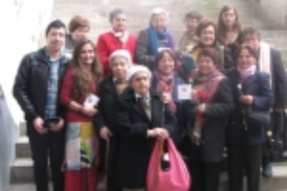 Grupo de abuelas que participaron en el proyecto 