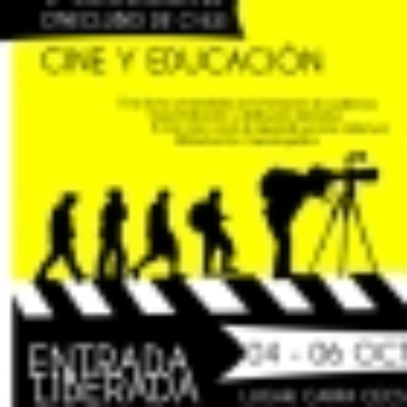 Afiche de Tercera Convención de Cineblubes en Valdivia